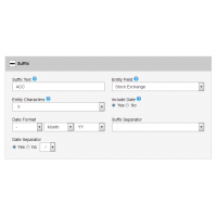 Suffix Settings