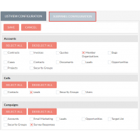 Manage SubPanel Modules Configuration for  Export