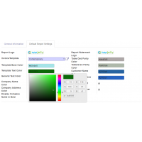 Set Default Report Settings