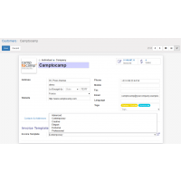 Set Invoice Template for Customers