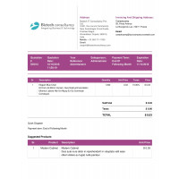 Exclusive Quotation Order Report Template