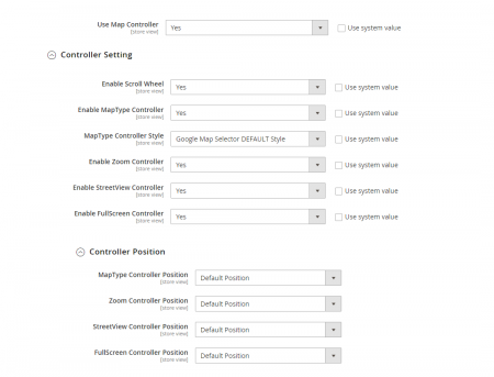 magento 2 store pickup shipping method Controller Settings