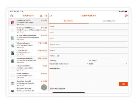 magento 2 store manager Add Product