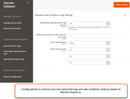 magento 2 zip code validation extension ClearLogs