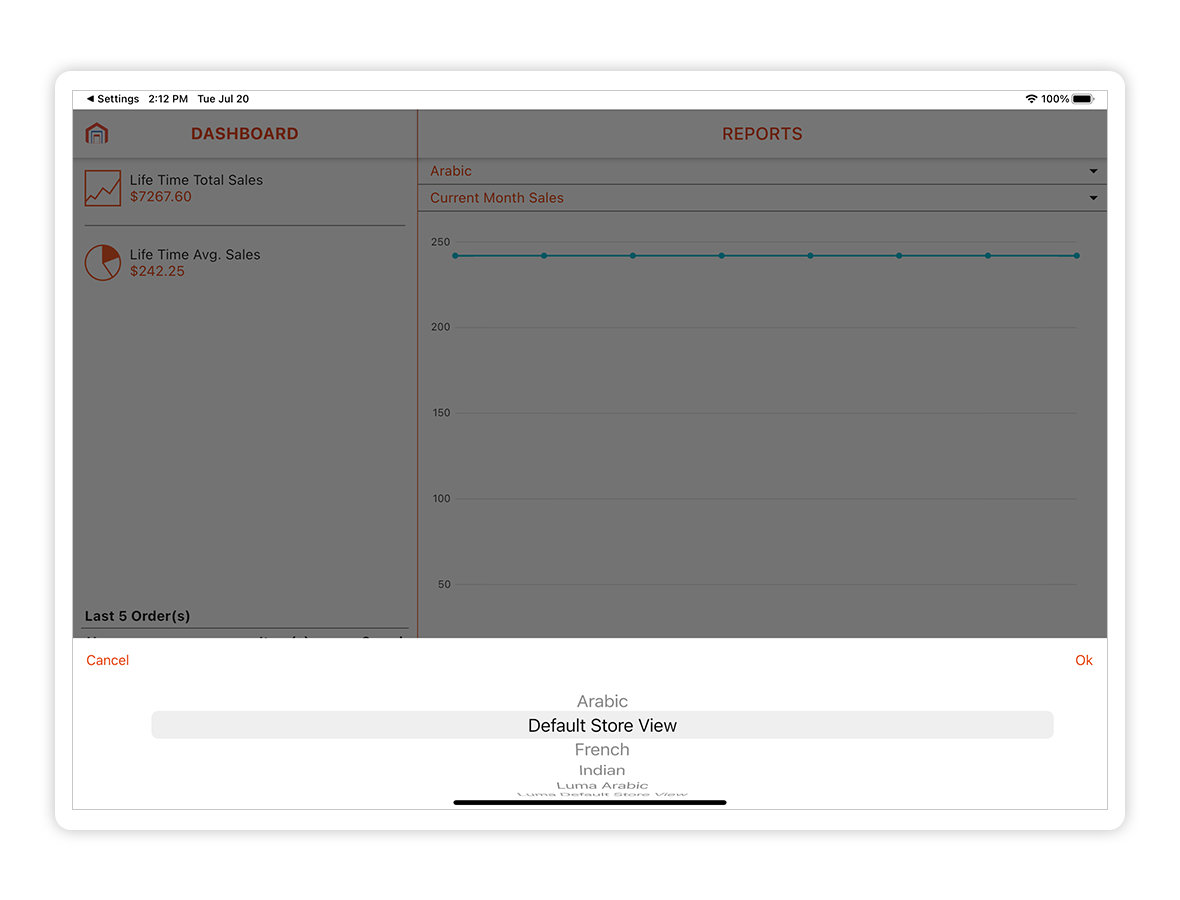 magento 2 admin app Multiple Store Support