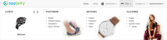 odoo website menu