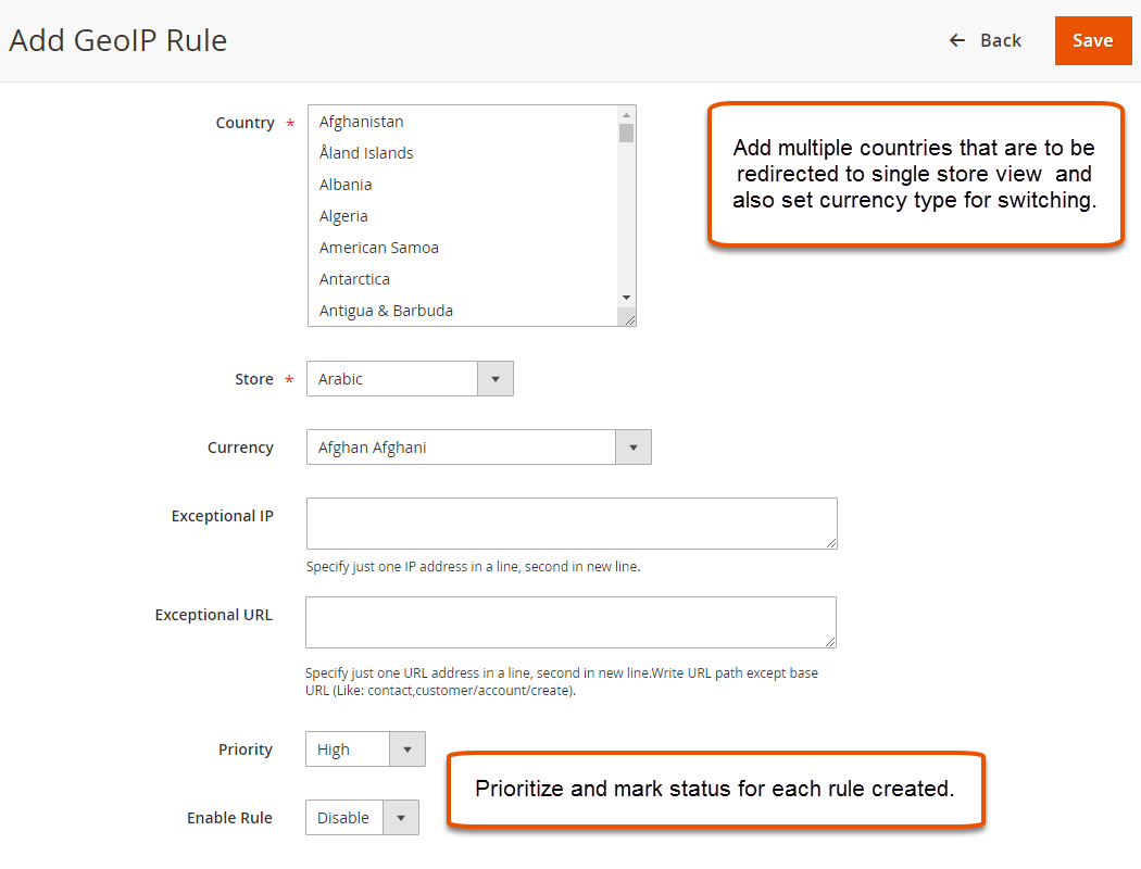 magento geolocation store switcher Manage Multiple Domains